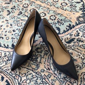 Ann Taylor Navy Heels